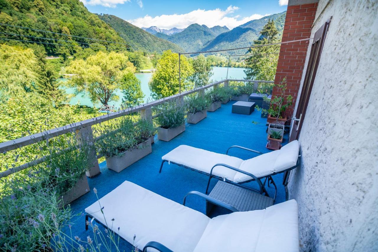 House By The Lake Most Na Soci Bagian luar foto